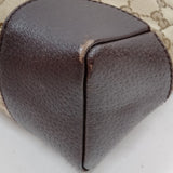 Gucci Brown Canvas Crossbody Bag