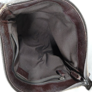 Gucci Brown Canvas Crossbody Bag