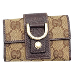 Gucci Canvas Leather Key Case