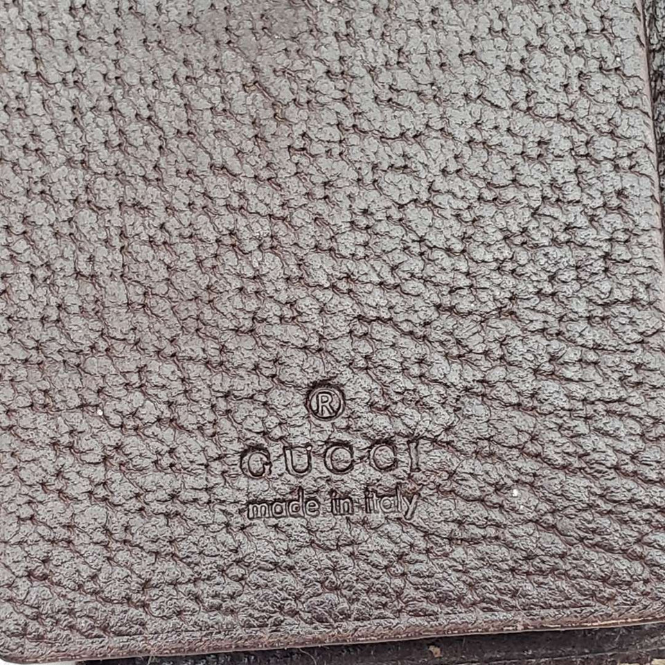 Gucci Canvas Leather Key Case