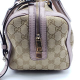 Gucci Canvas Small Vintage Boston Bag