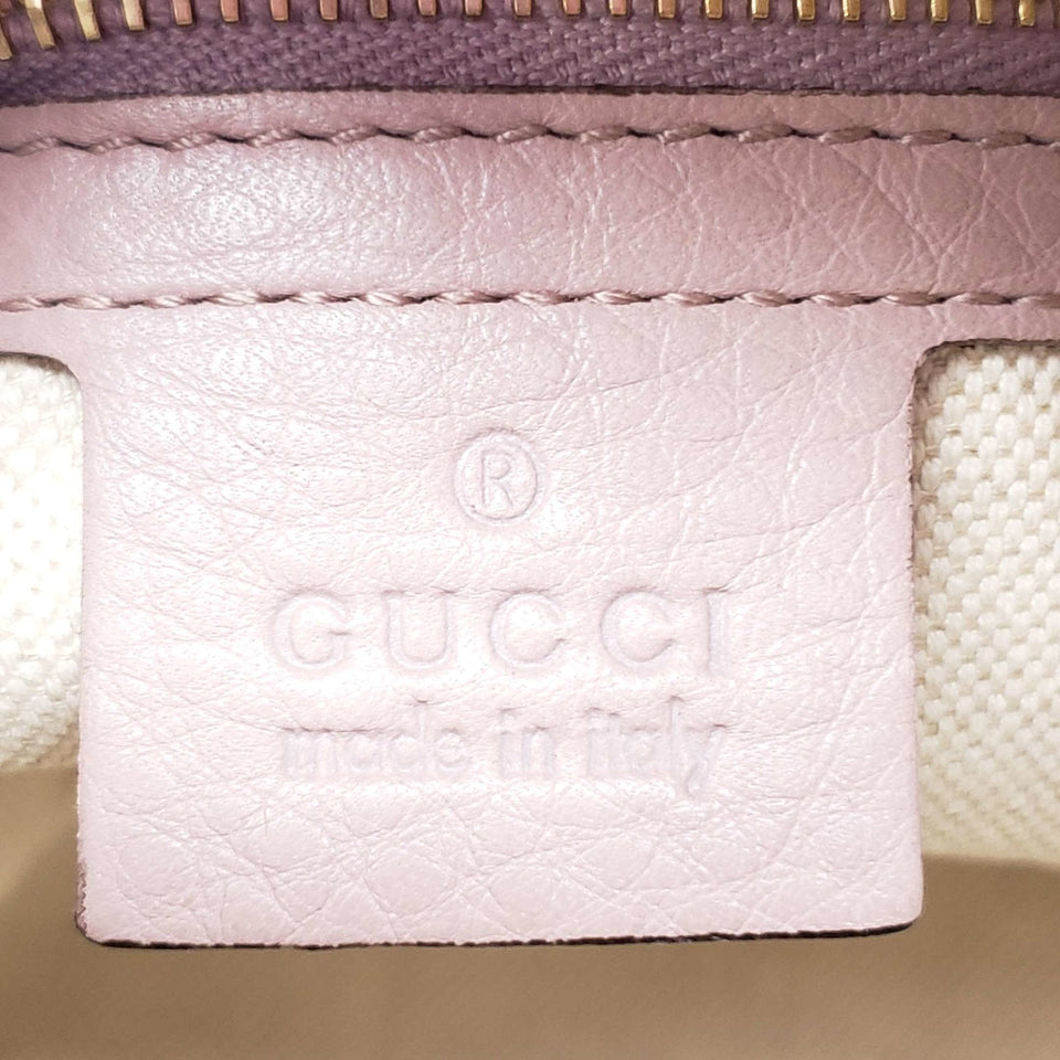 Gucci Canvas Small Vintage Boston Bag