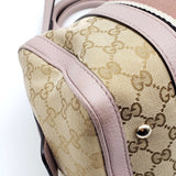 Gucci Canvas Small Vintage Boston Bag