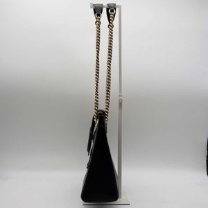 Gucci Emily Guccissima Large Black Shoulder Bag