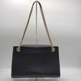 Gucci Emily Guccissima Large Black Shoulder Bag