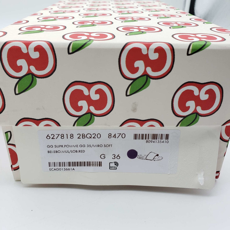Gucci GG Apple Print Slide Sandal