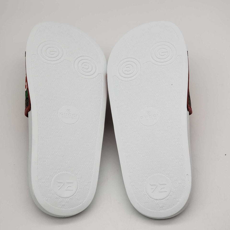 Gucci GG Apple Print Slide Sandal