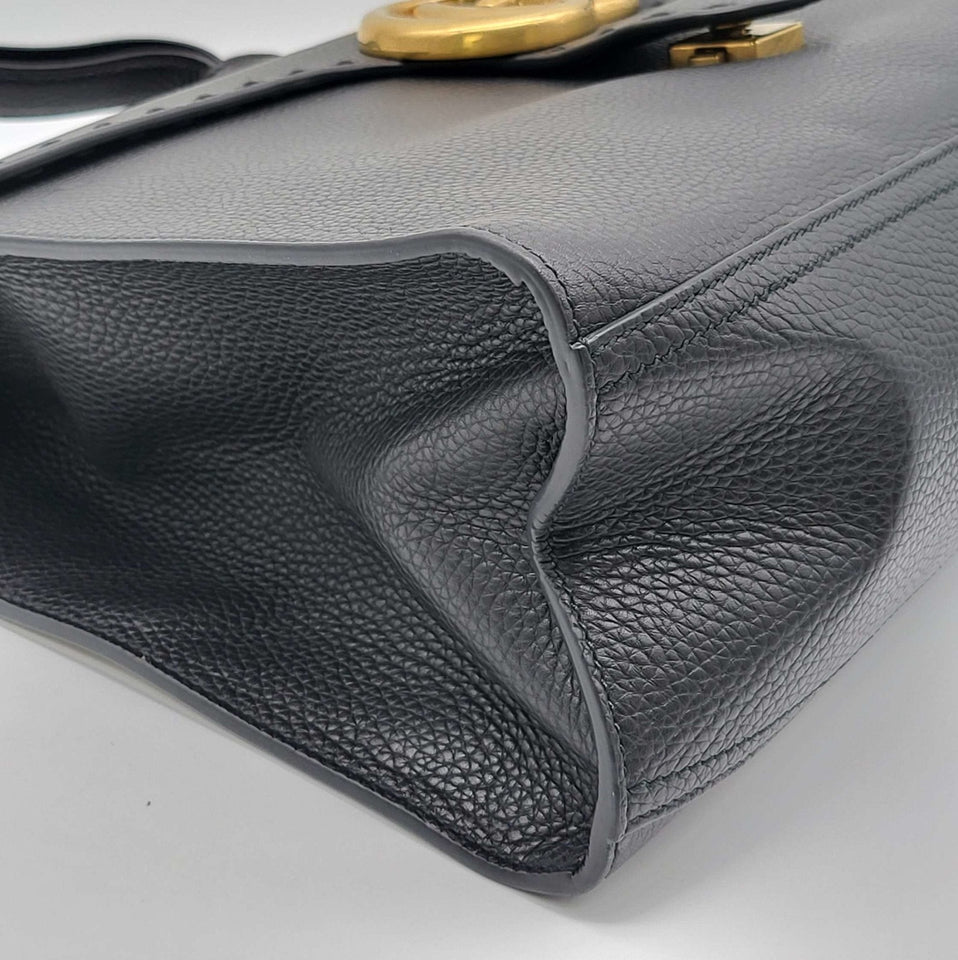 Gucci GG Marmont Large Top Handle Black Brand New