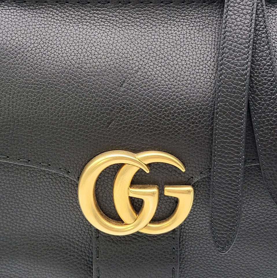 Gucci GG Marmont Large Top Handle Black Brand New