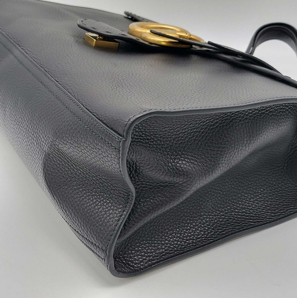 Gucci GG Marmont Large Top Handle Black Brand New