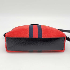 Gucci GG Ophidia GG Suede Leather Shoulder Bag