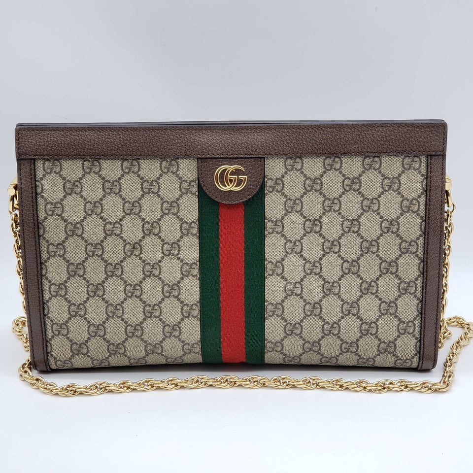 Gucci GG Ophidia Large Shoulder Bag and Clutch Bag