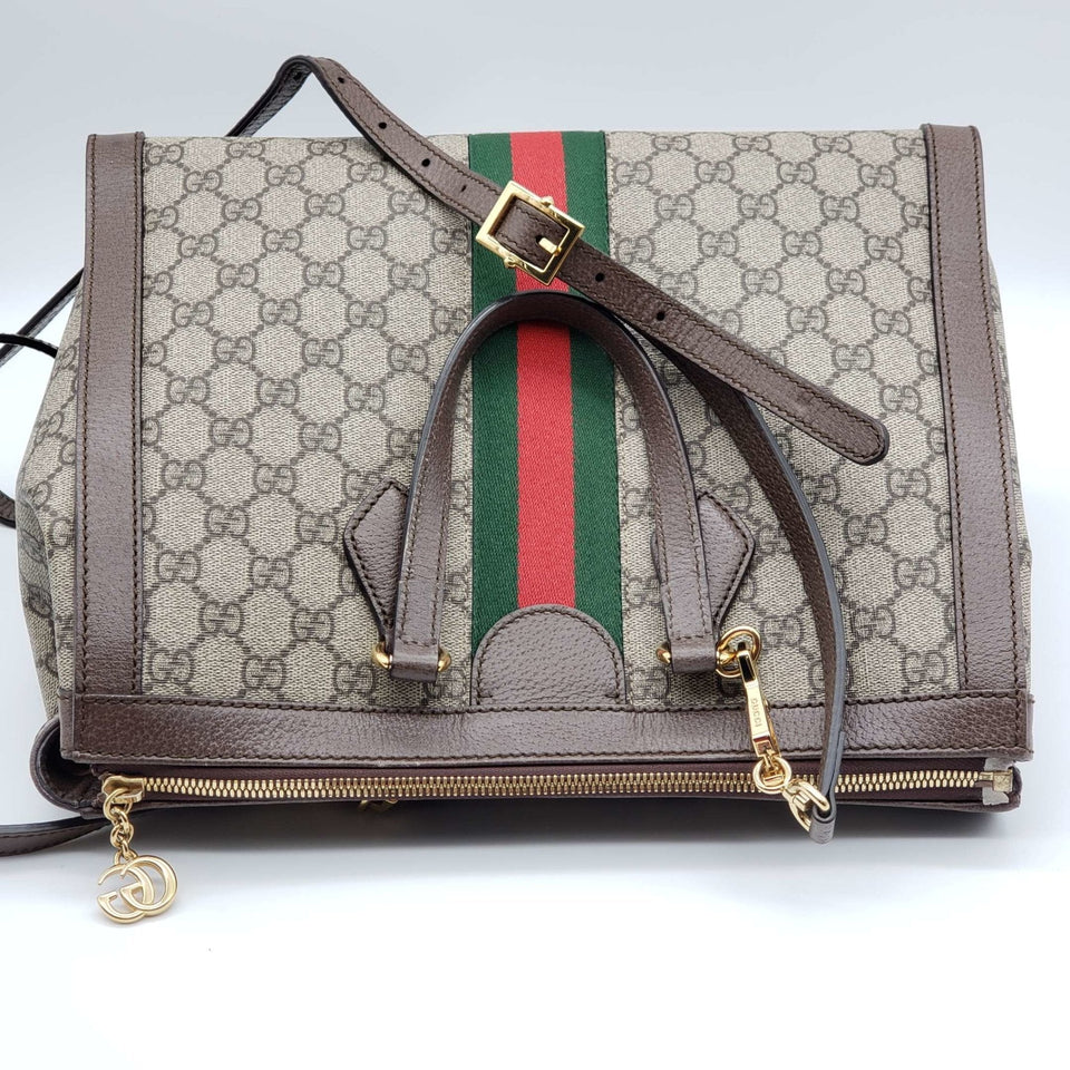 Gucci GG Ophidia Medium Shoulder Tote Bag