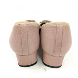 Gucci GG Pumps Women Pinks Leather Shoes