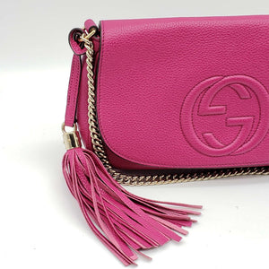 Gucci GG Soho Leather Shoulder Bag