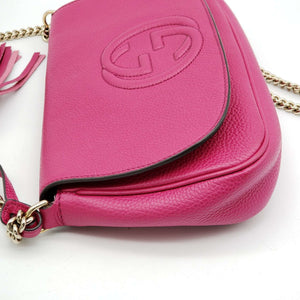 Gucci GG Soho Leather Shoulder Bag