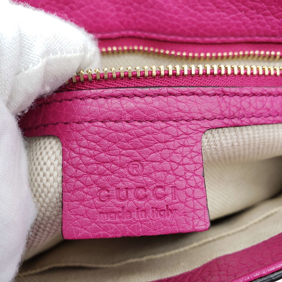 Gucci GG Soho Leather Shoulder Bag