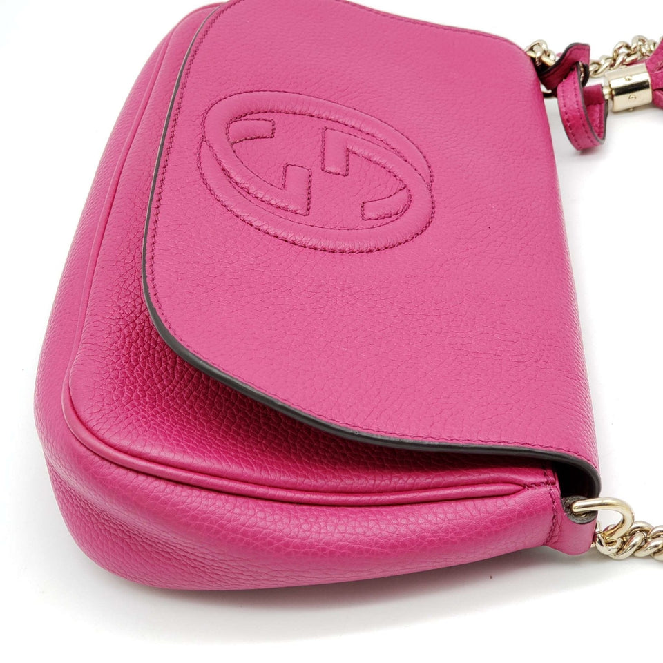 Gucci GG Soho Leather Shoulder Bag