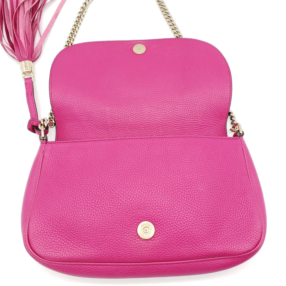 Gucci GG Soho Leather Shoulder Bag