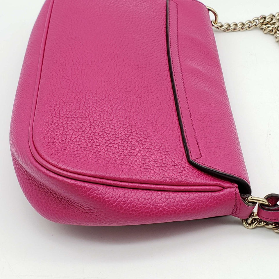 Gucci GG Soho Leather Shoulder Bag