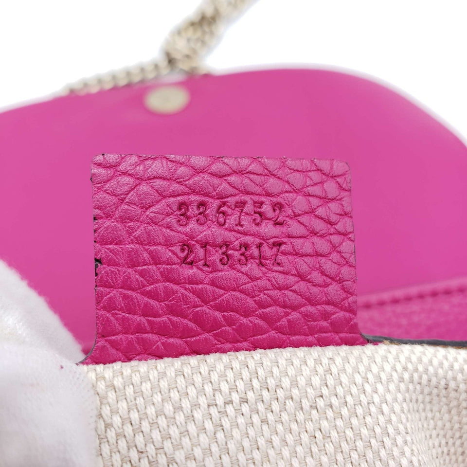 Gucci GG Soho Leather Shoulder Bag