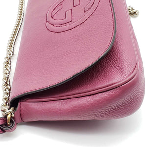 Gucci GG Soho on Chain Crossbody Shoulder Bag
