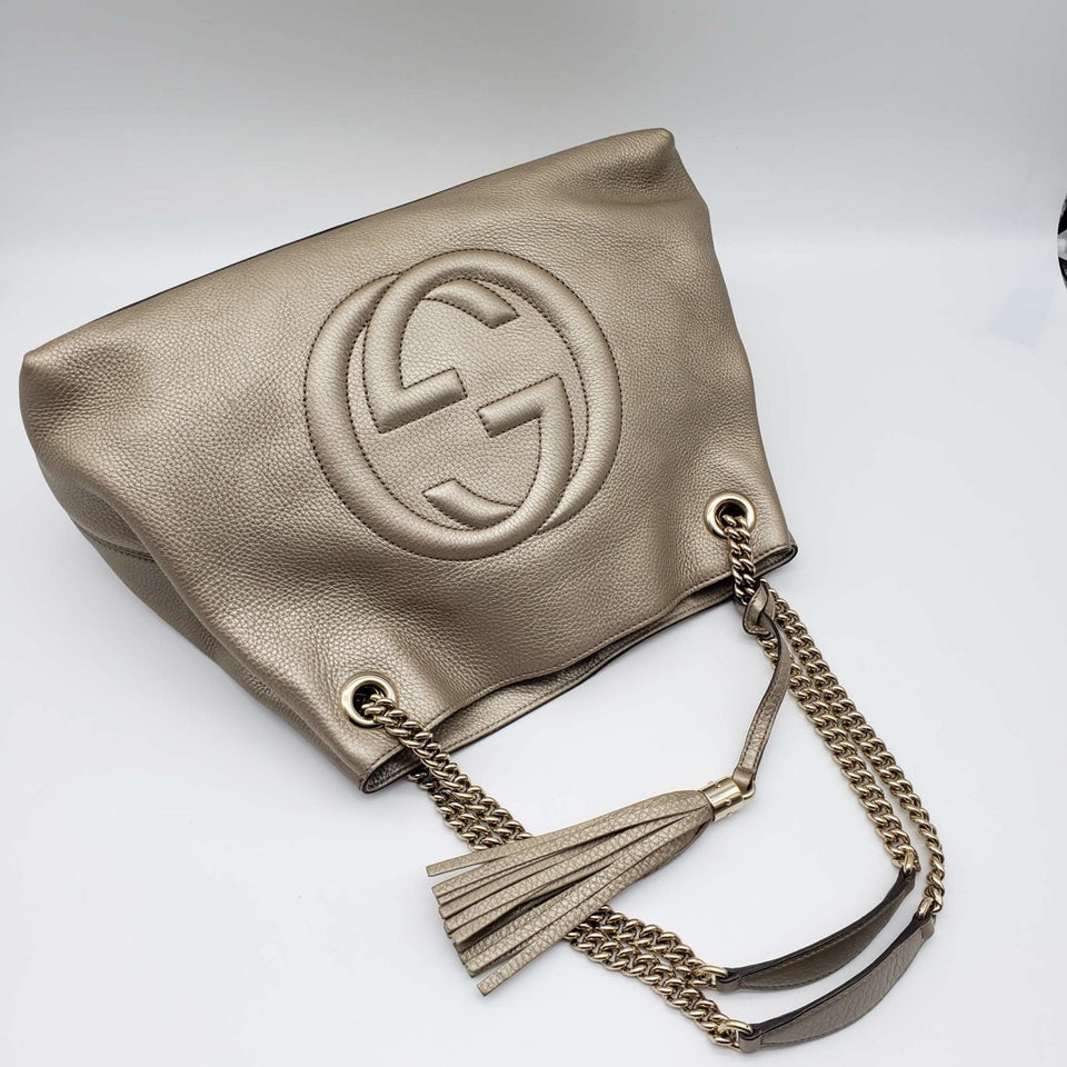 Gucci GG Soho on Chain Medium Shoulder Bag