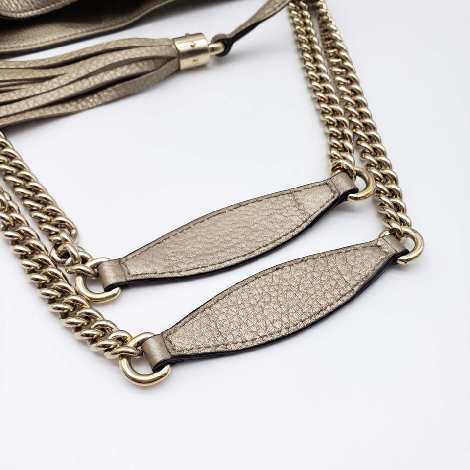 Gucci GG Soho on Chain Medium Shoulder Bag