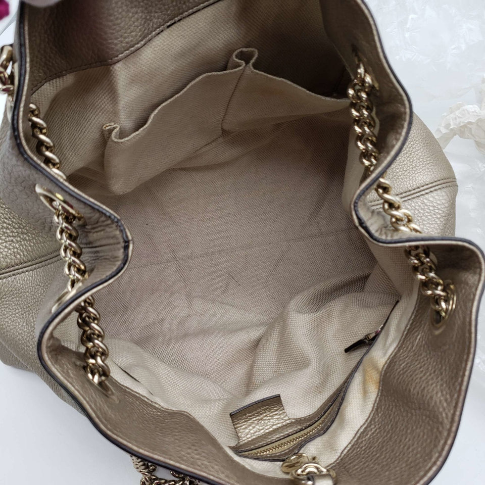 Gucci GG Soho on Chain Medium Shoulder Bag