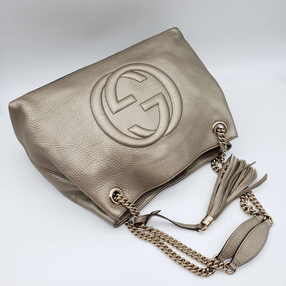 Gucci GG Soho on Chain Medium Shoulder Bag