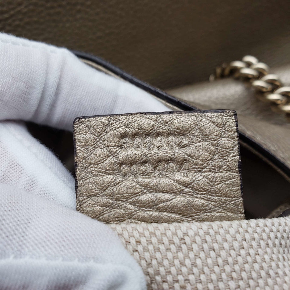 Gucci GG Soho on Chain Medium Shoulder Bag