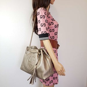 Gucci GG Soho on Chain Medium Shoulder Bag