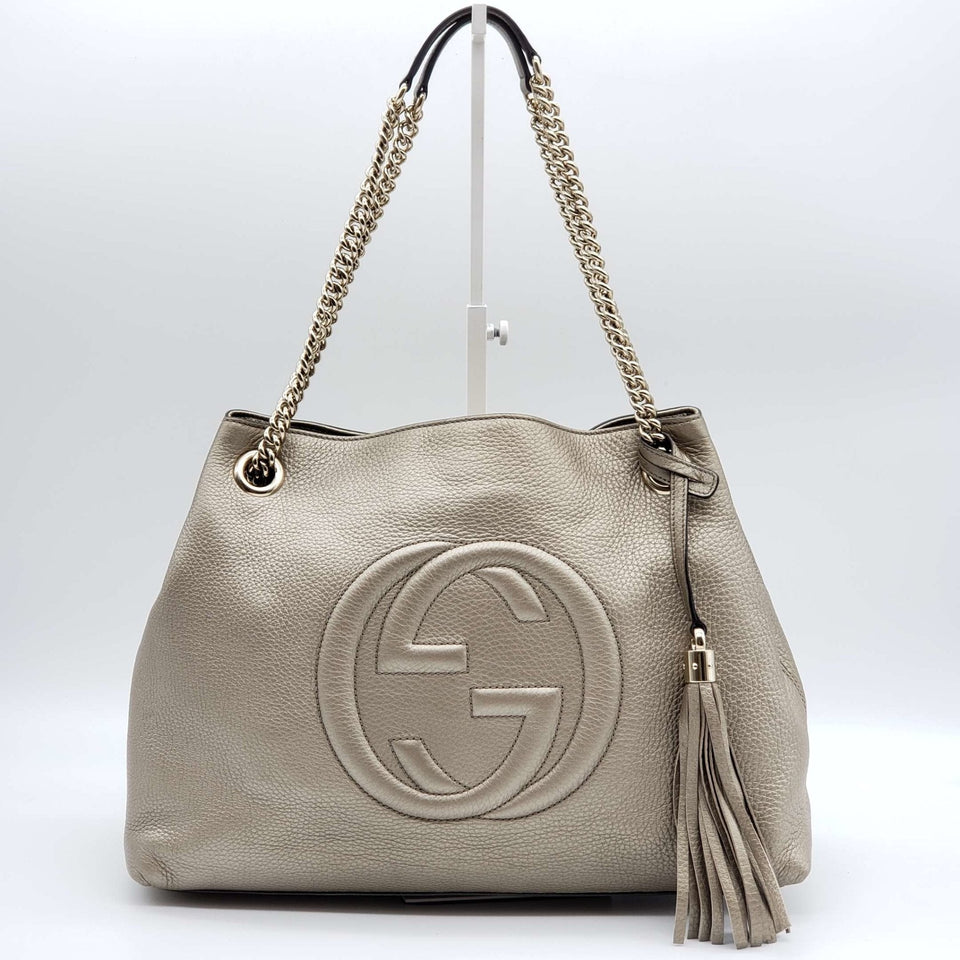 Gucci GG Soho on Chain Medium Shoulder Bag