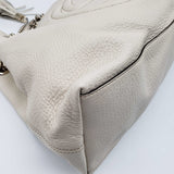 Gucci GG Soho on Chain Medium White Shoulder Bag