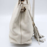 Gucci GG Soho on Chain Medium White Shoulder Bag