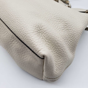 Gucci GG Soho on Chain Medium White Shoulder Bag
