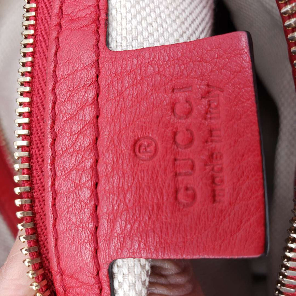 Gucci GG Soho Red Shoulder Bag
