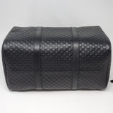 Gucci Guccissima Black Medium Boston Satchel Bag