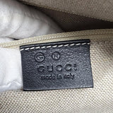 Gucci Guccissima Black Medium Boston Satchel Bag