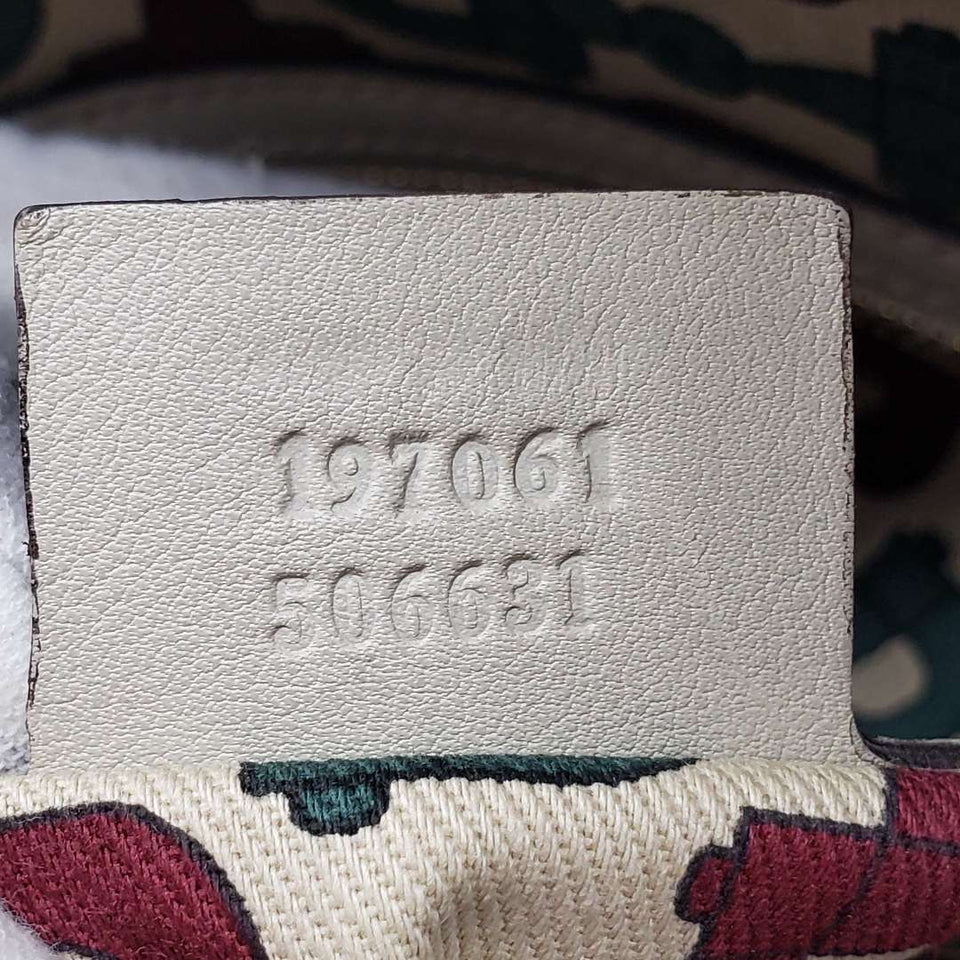 Gucci Gussissima Cream Shoulder Bag