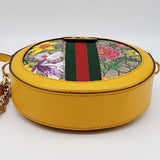 Gucci Ophidia Flora Round Shoulder Bag