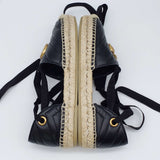 Gucci Sandals GG Marmont Espadrille Shoes