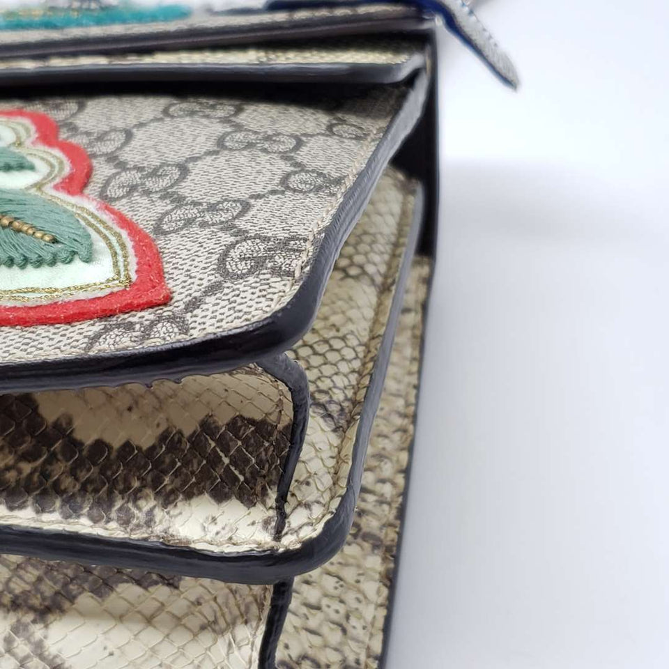 Gucci Small Dionysus Snakeskin Limited Edition New