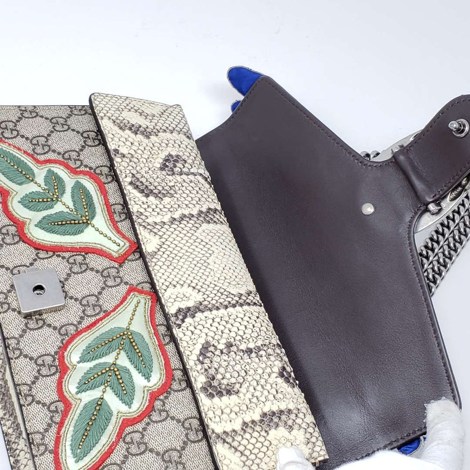 Gucci Small Dionysus Snakeskin Limited Edition New
