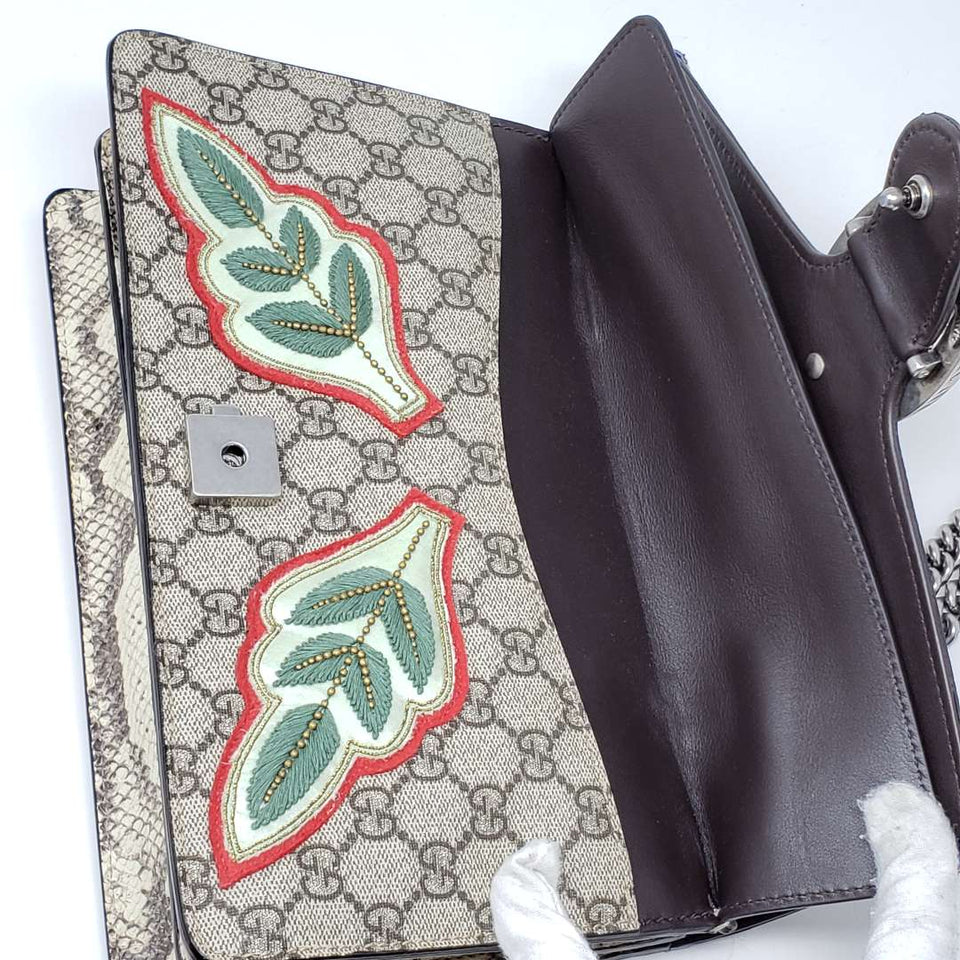 Gucci Small Dionysus Snakeskin Limited Edition New