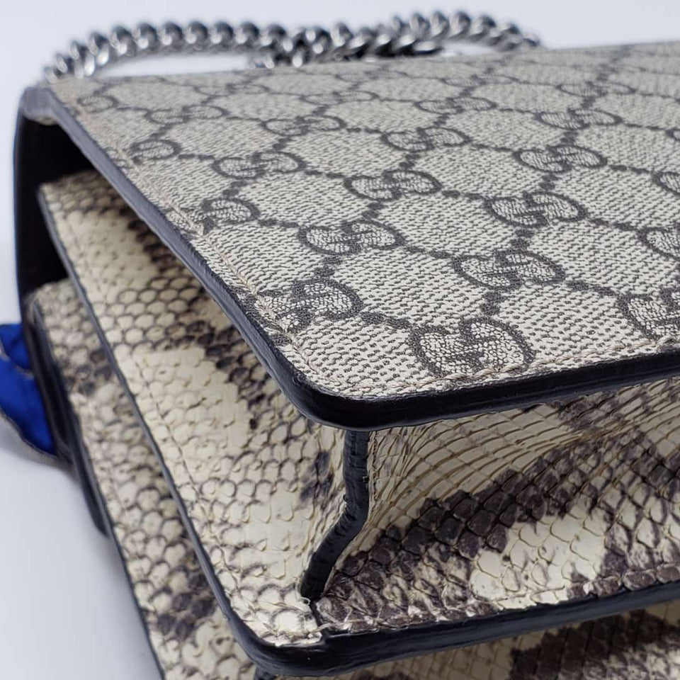 Gucci Small Dionysus Snakeskin Limited Edition New