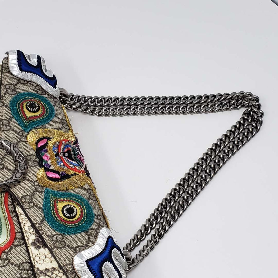Gucci Small Dionysus Snakeskin Limited Edition New