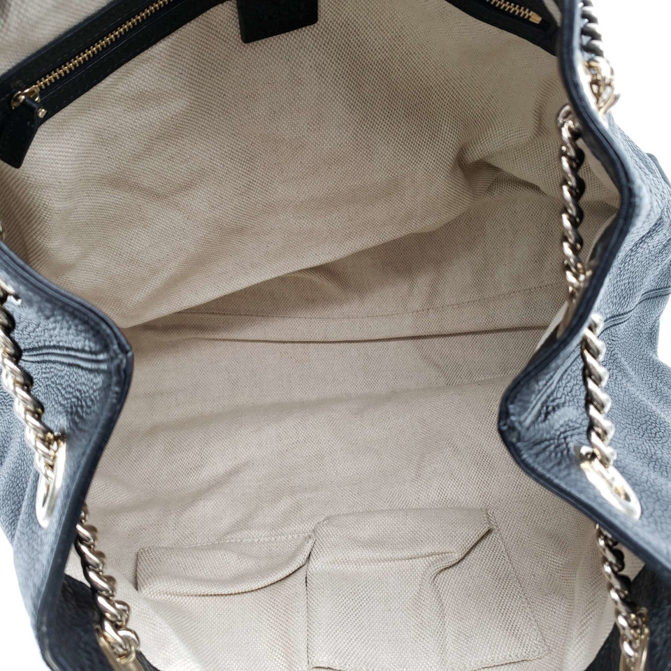 Gucci Soho Large Black Shoulder Bag