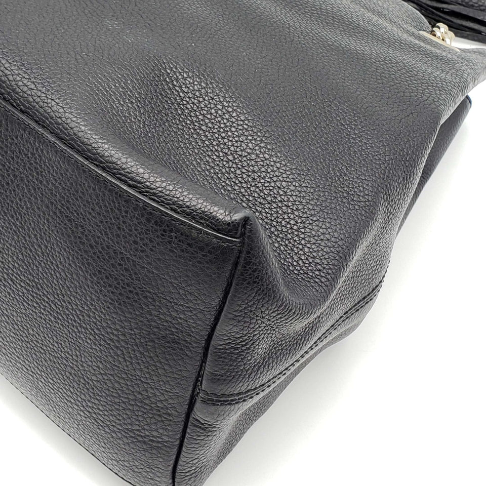 Gucci Soho Large Black Shoulder Bag