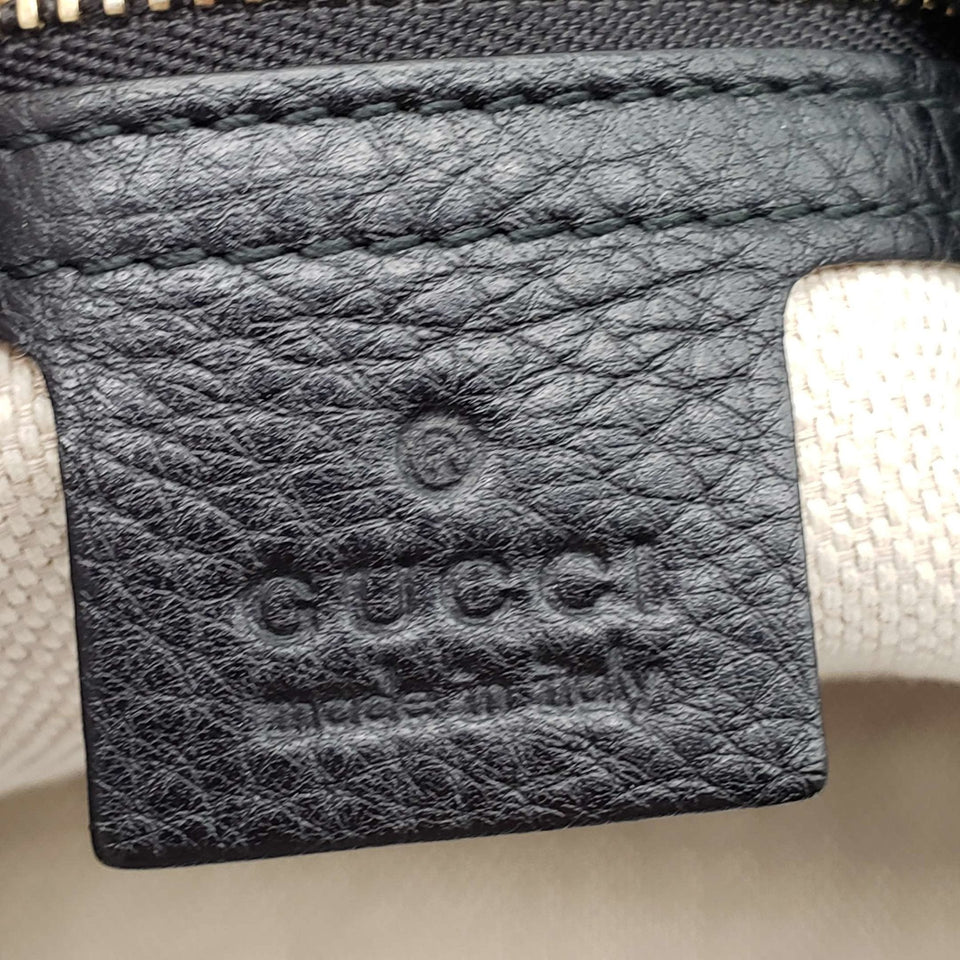 Gucci Soho Large Black Shoulder Bag
